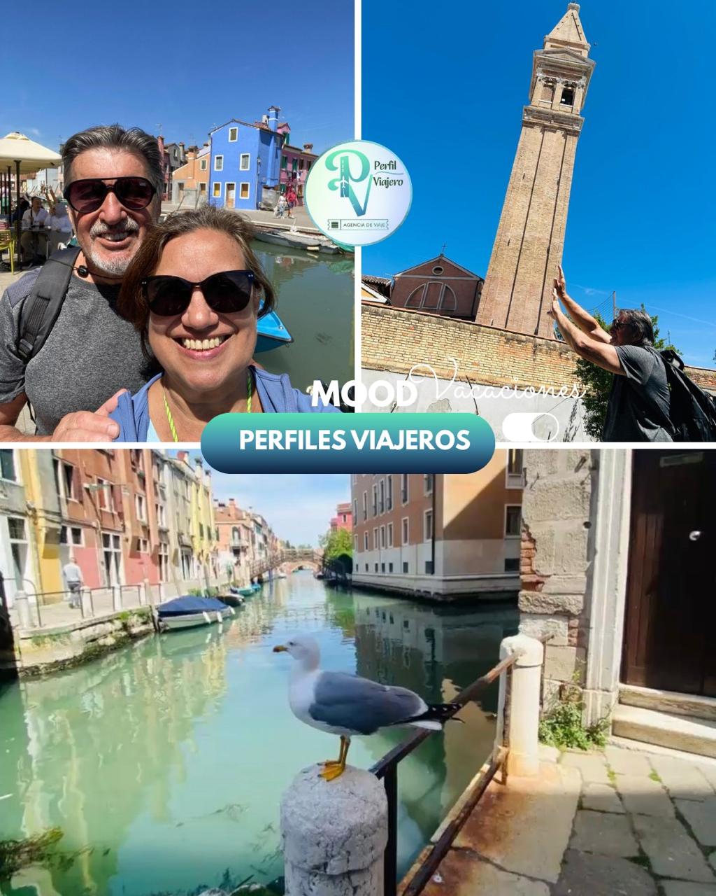 Viajeros en Venecia